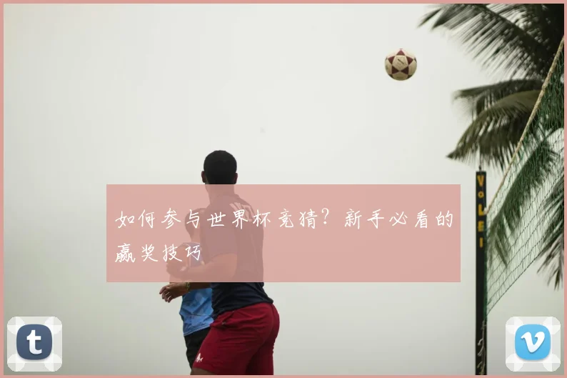 如何参与世界杯竞猜？新手必看的赢奖技巧